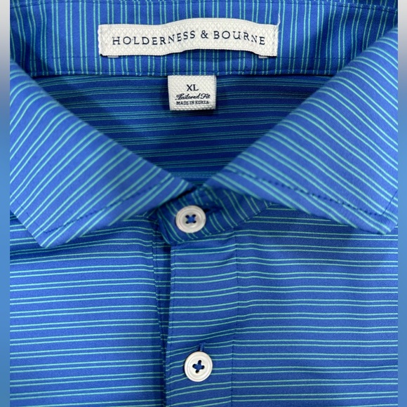 Holderness & Bourne Tailored Fit Golf Polo - Picture 2 of 5